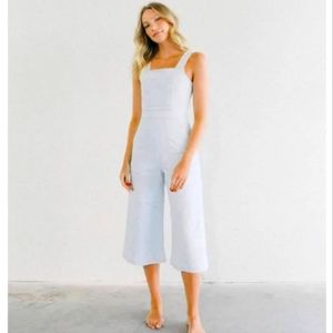 Citizens of Humanity Kelly Culotte Denim Overalls Coveralls
